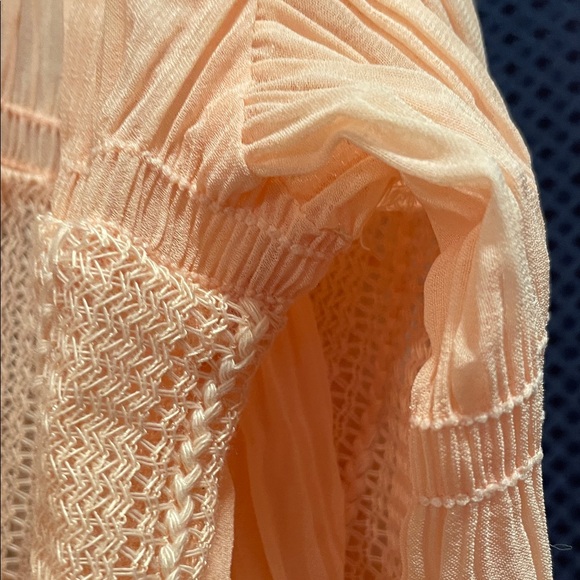 POL Peach Textured Blouse - Picture 7 of 16